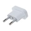 Practical 2.5A US To EU Plug 4.8mm Adapter Europe Standard Power Conversion Converter