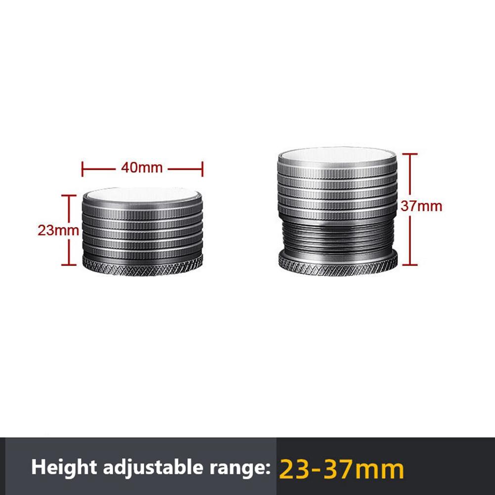 

1pc Bed Table Legs Raised Base Aluminum Alloy Silicone Height Increaser Adjustable Bed Risers Furniture Hardware