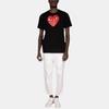 Comme Des Garcons Play Red Heart T shirt AX-T112-051-1