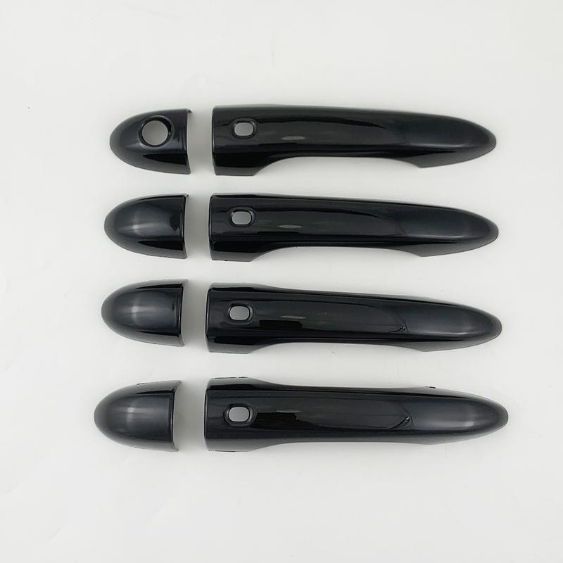 Gloss Black Car Accessories Door Handle Cover Trim Paste Style for Maserati Levante 2016 2017 2018 Ghibli 2014-2018 Quattroporte