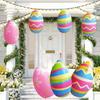 Heavy-Duty Plastic Easter Party Decoration PVC Material Inflatable Easter Egg  Garden Decoration