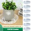 10pcs Round Flower Pot Tray Plastic Plant Saucer New Flower Pot  Base  Home