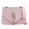 Leichter Luxus-Kettenbeutel Damen vielseitig Buchstabe Fransen Schultertasche Textur ausländischer Stil Koreanische Nische Trend Umhängetasche