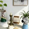 Flower Vases for Home Decors Giraffe Art Vases Aesthetic Vases Decorative Flower Vases Centerpieces for Shelf Table Decors