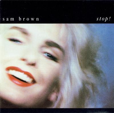 CD BROWN,SAM - Stop  CD5195 A&M Records 1988 US Rock Used