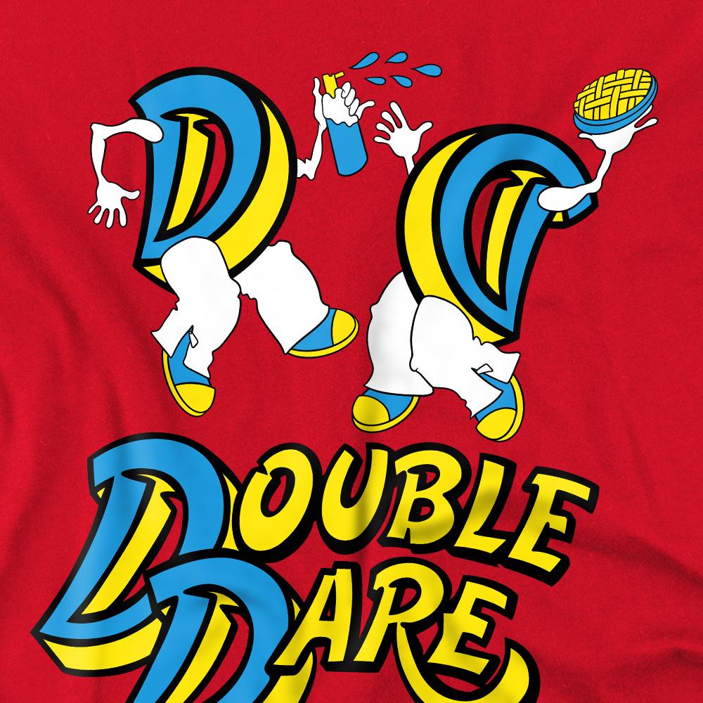 Double Dare Mens Vintage Logo T-Shirt