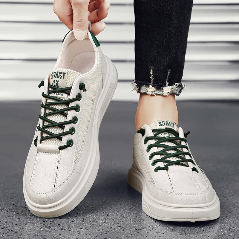 Fashion 2025 Trendy Original Vulcanized Shoes for Men Luxury Brand Male Casual Shoes Thick-soled Non-slip Sneakers Hot Selling Skate Sho