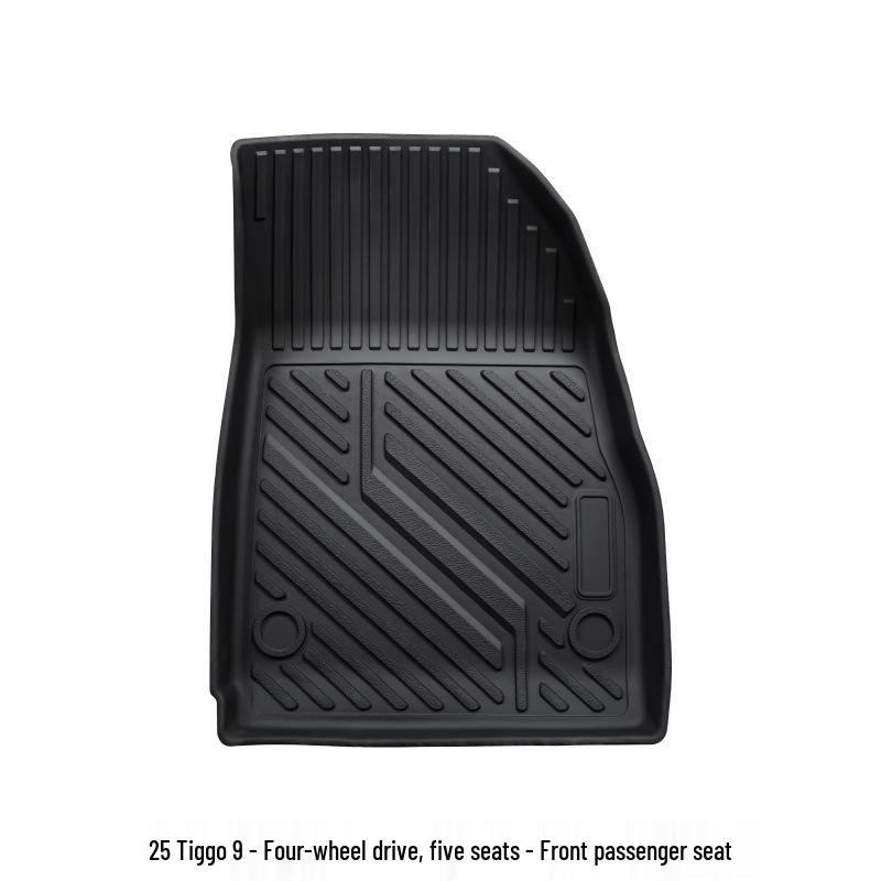 Tiggo 9 Foot Mats: Durable, Eco-Friendly TPE, Anti-Scratch, Easy-to-Clean Interior Upgrade for 25 Models