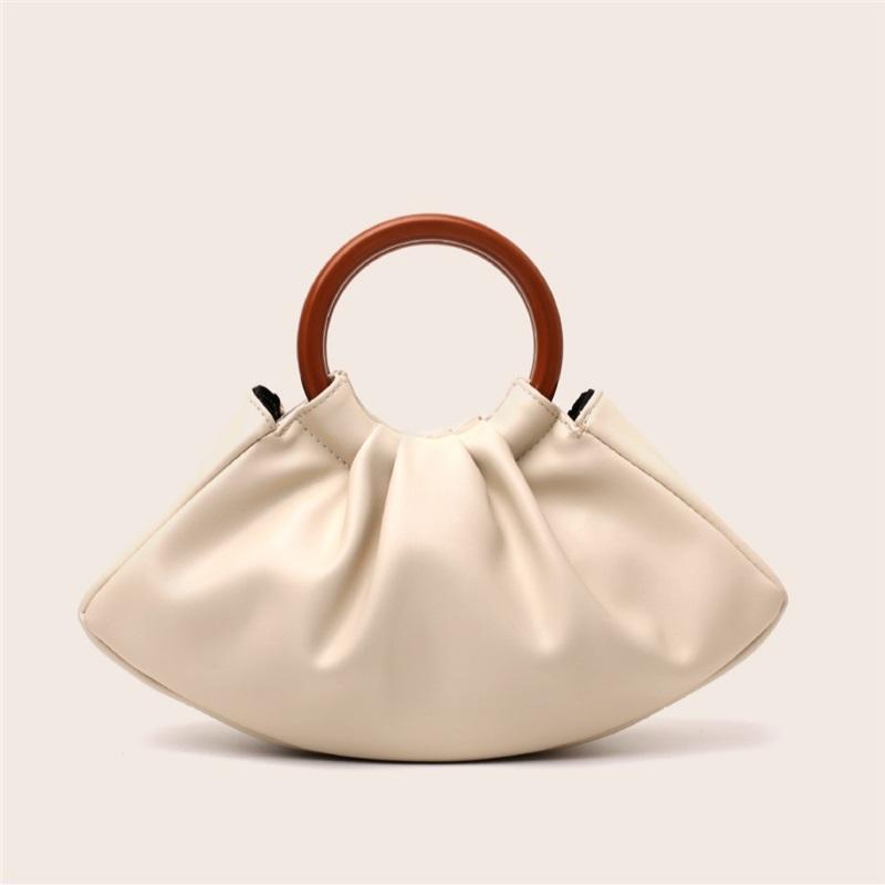 Ladies Handbag Super Temperament Fashion Pleated Hand Bag Cloud Bag Dinner Bag
