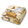 Chips 'n' Dales Flannel Blankets Winter Cartoon Squirrel Warm Soft Bedding Throws for Child Home Decor Bedspread Sofa Bed Cover