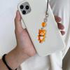 Phone Charm Keychain Heart Cat Phone Strap Lanyard for Women Girls Bag Backpack Ornament Car Key Holder Jewelry Gift