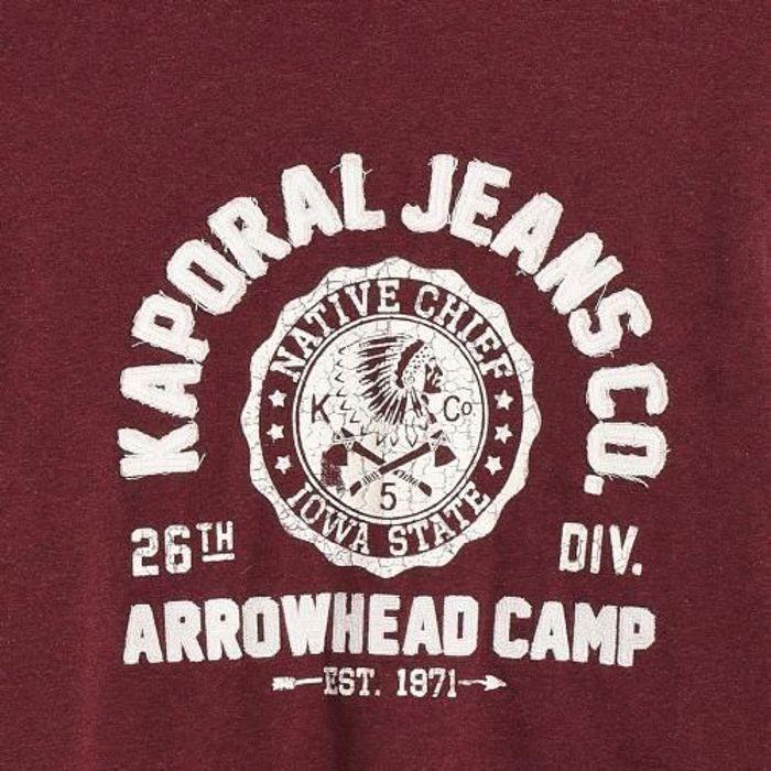 Tee-shirt - KAPORAL - Bors - Manches longues - Col rond - 100% Coton