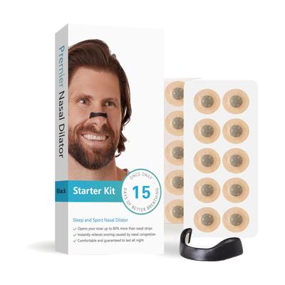 Magnetický nosní expandér pro péči proti chrápání a pro ventilaci při cvičení
