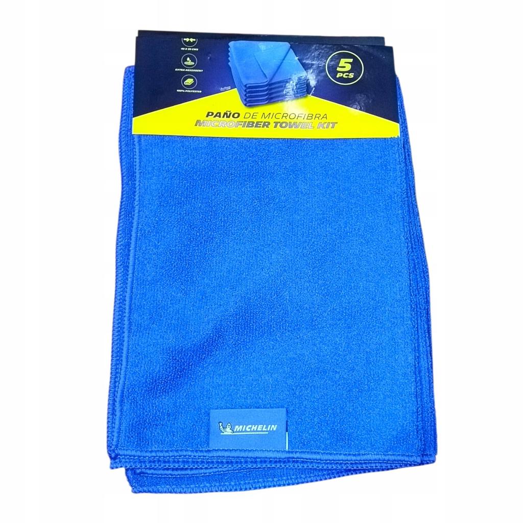 MICHELIN Microfiber Cloth 5-piece Set Soft Absorbent Towel