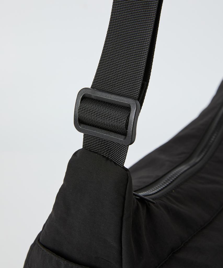 Raiment Hobo Citywalker Multi Crossbody Bag_Black