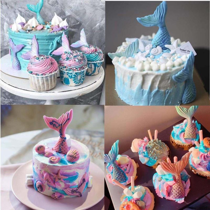 New 6Pcs Tail Seahorse Starfish Seashell Coral Conch Sea Turtles Chocolate  Decorating Mold Marine Theme Cake Silicone Mould comprar a buen precio —  entrega gratuita, reseñas reales con fotos — Joom