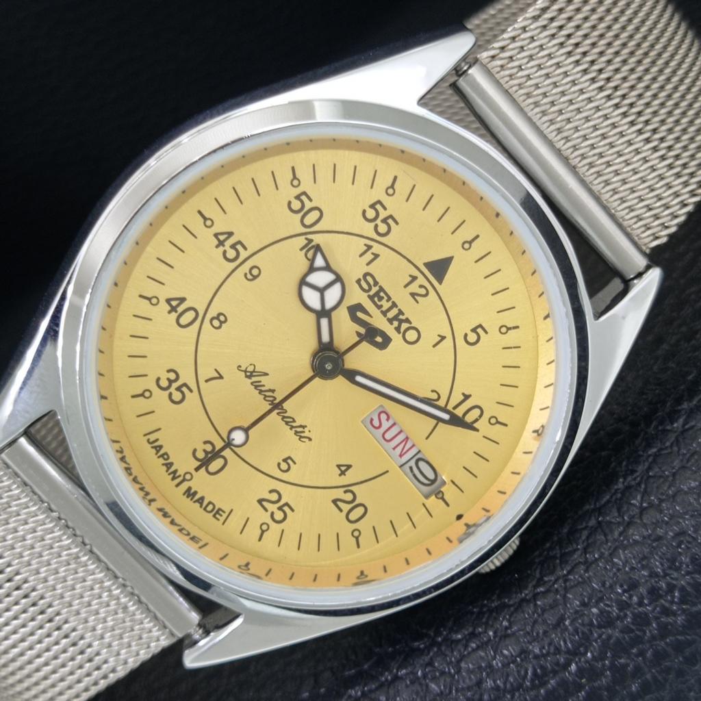 АВТОМАТИЧЕСКИЕ ВИНТАЖНЫЕ ВОССТАНОВЛЕННЫЕ SEIKO 5 6309A ЯПОНИЯ МУЖСКИЕ ЗОЛОТЫЕ ЧАСЫ a442316-1