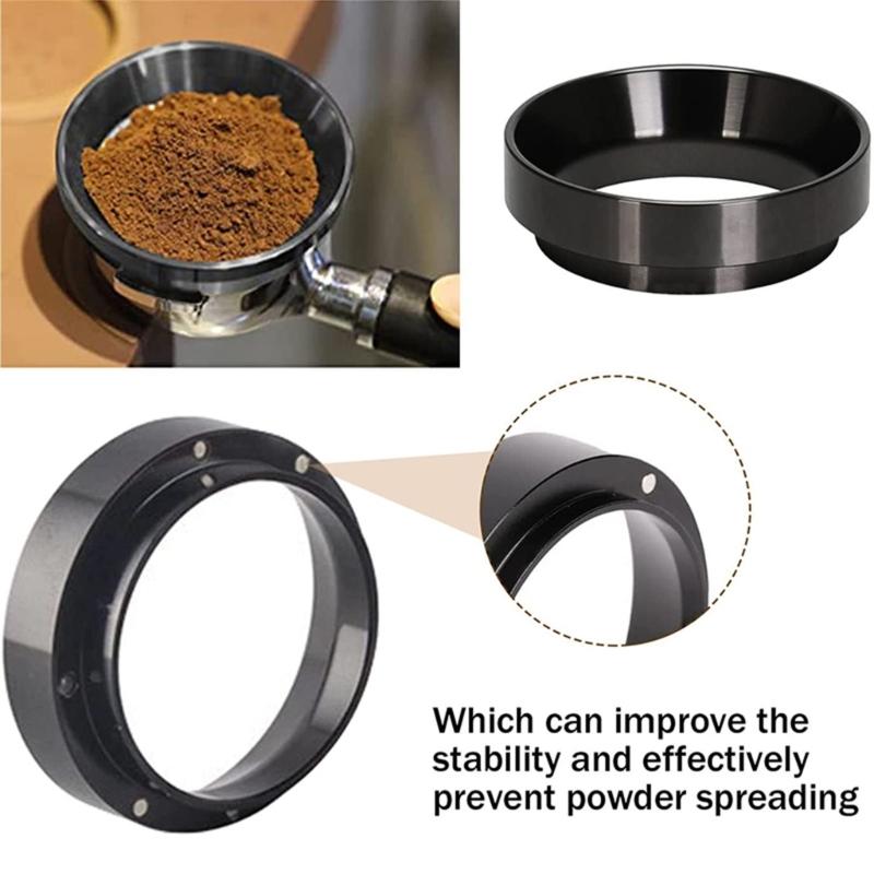 Bottomless Universal Portafilter Coffee Machine Filter Holder Powder Maker Tool