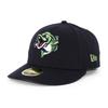 New Era Cap 59FIFTY Gwinnett Stripers MiLB ON-FIELD HOME LC LOW CROWN CAP LP Navy GWINNETT STRIPERS Braves BRAVES MINOR LEAGUE Minor League Hat 5950
