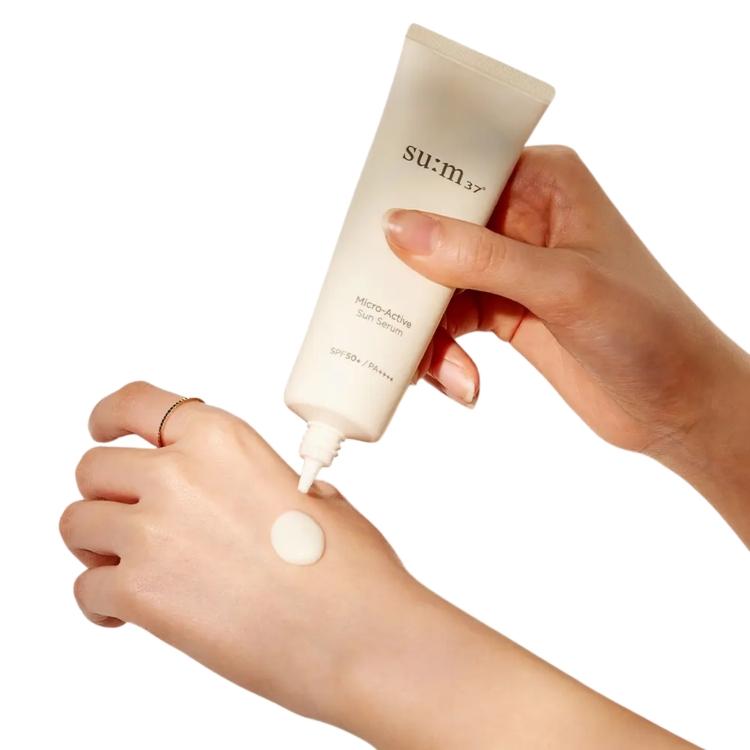 su:m37 Micro Active Sun Serum 50ml SPF50+ PA++++ Brightening & Anti-Aging Sunscreen Serum