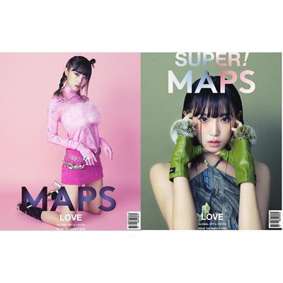 MAPS KOREA MARCH 2022, IZ*ONE Yena Cover, K STAR, K-POP, K FASHION