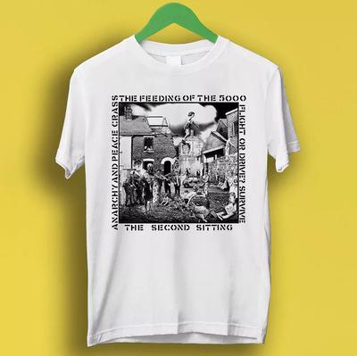 Crass The Feeding Of The 5000 Punk Rock Rétro Cool Cadeau T-shirt P1461