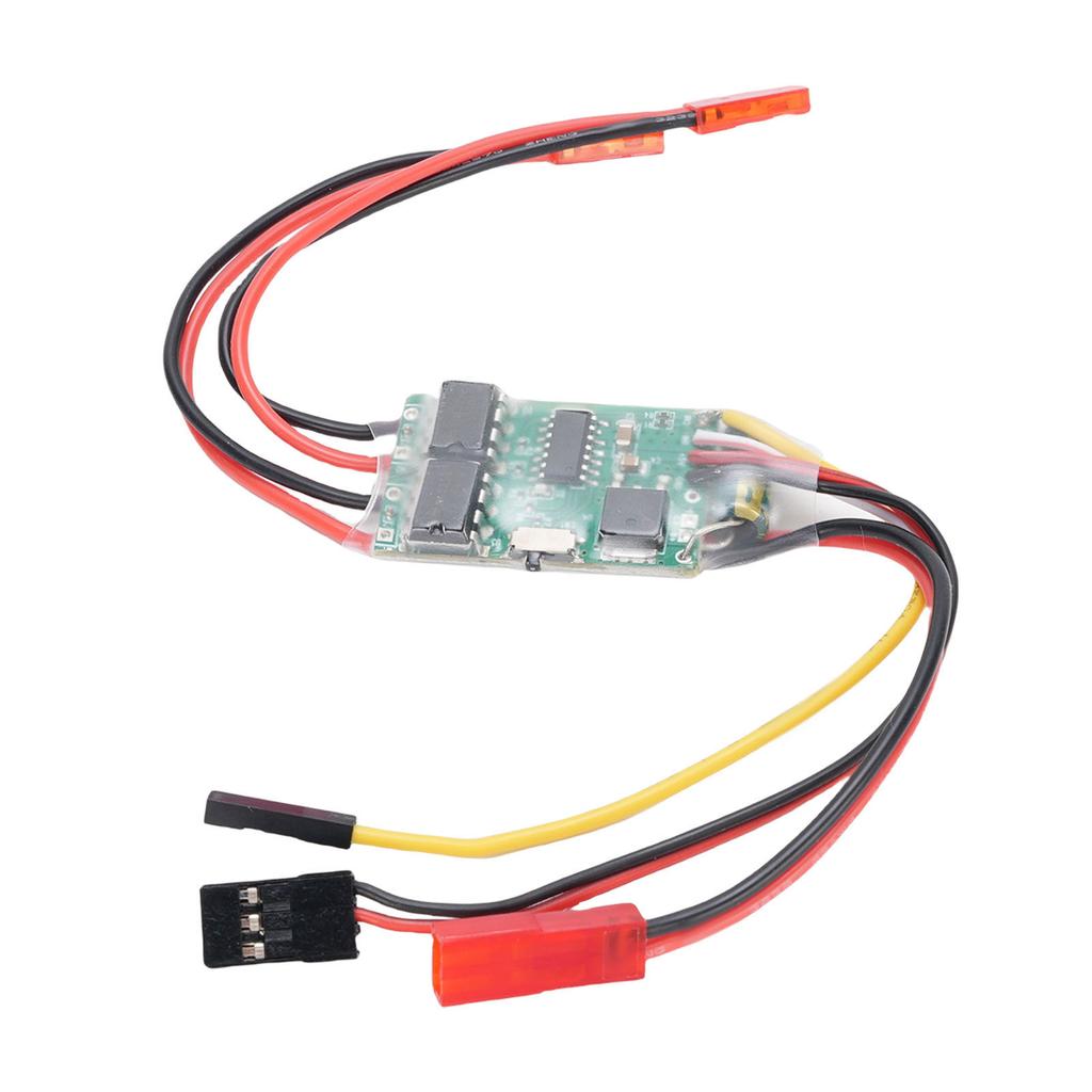 RC Car ESC Alloy ABS High Security 2 Way 5A Brushed Electric Speed Controller for RC Boat RC Tank