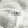 Latest Popular Personality Korean Fashionable Stylish  Sterling Tone Jewelry Sleek Minimalist Five Pointed Star Wild Opening Female Rings