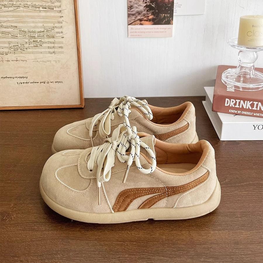 

Dexun shoes women s 2025 new super fire Korean tide fashion versatile soft sole comfortable retro not tired feet women s shoes casual shoes 40