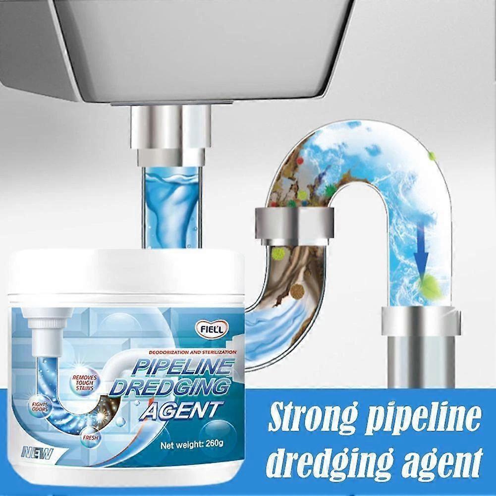 Forte Agente Sbloccante per Tubature, Potente Agente Sbloccante per Cucina e Toilette