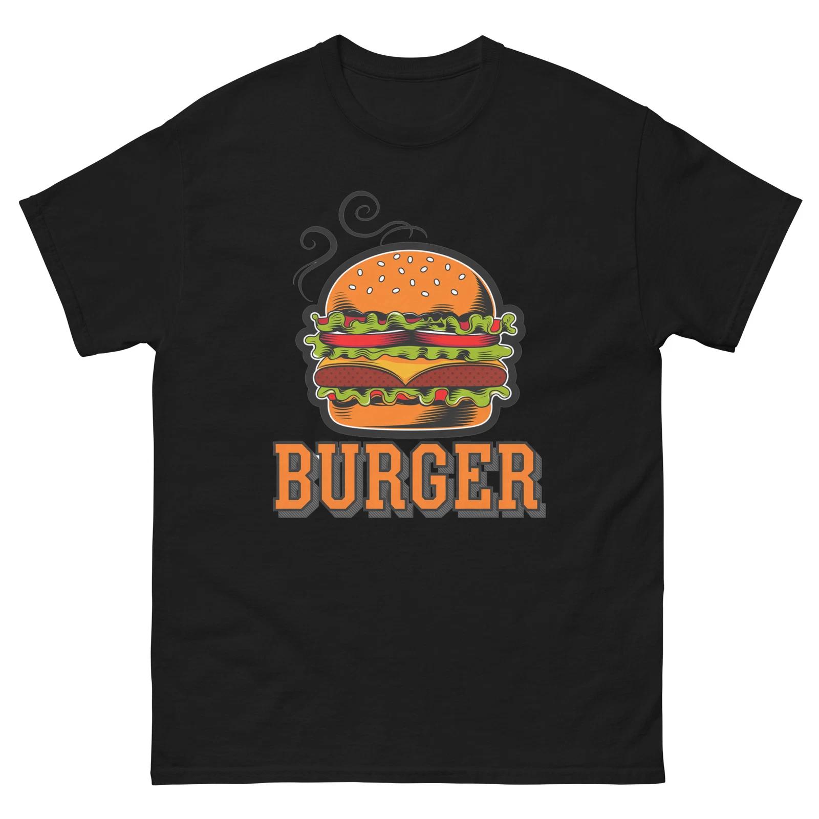 

Burger Simple Graphic Nice Colors Funny T-Shirt Shirt 3XL