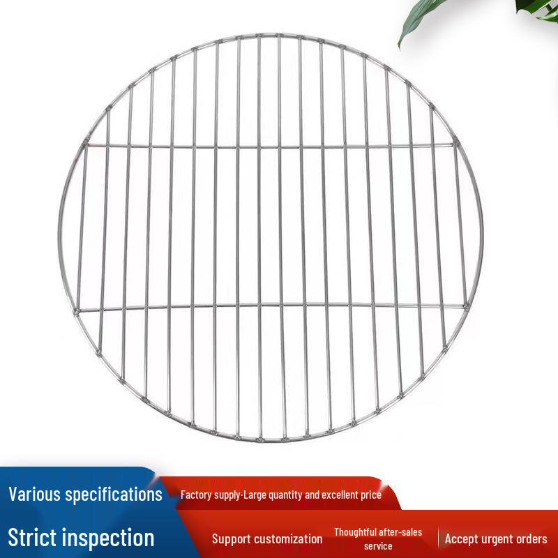 Stainless Steel Thickened Round Pot Rack for Grilling, Steaming, and Smoking Meat