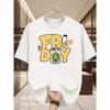 European sizes Casual Round-Neck T-Shirt for Friday Night Beer, a Easy And Stylish Versatile Option
