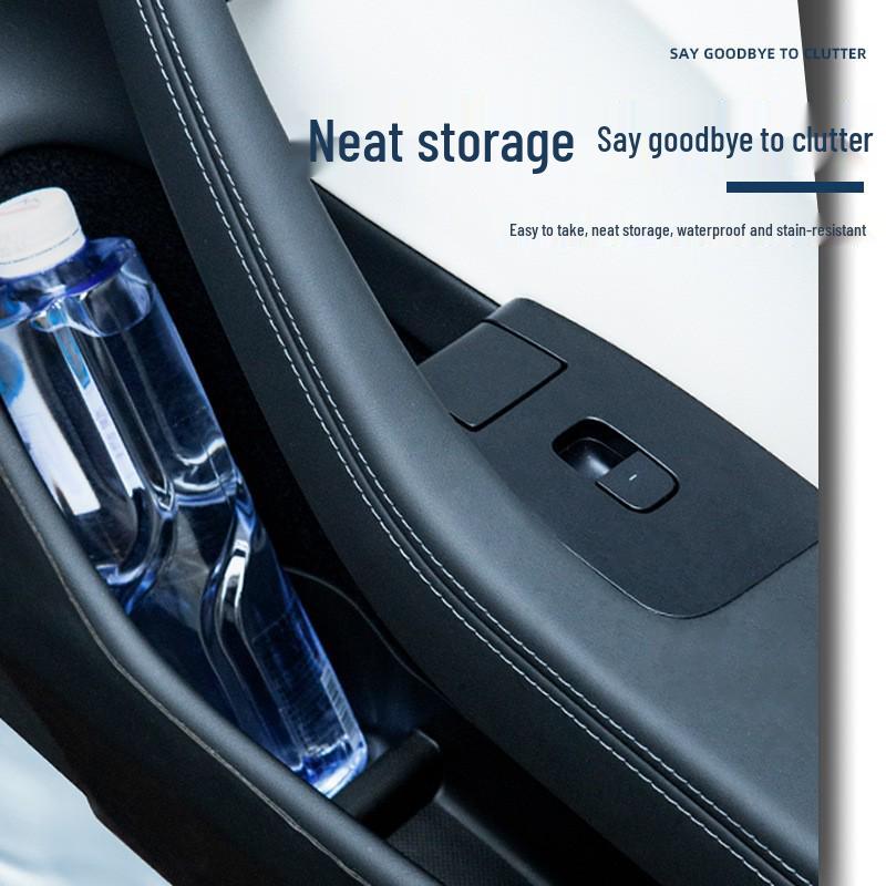 Tesla Model 3 Highland 4-Piece TPE Waterproof Door Storage Box Set