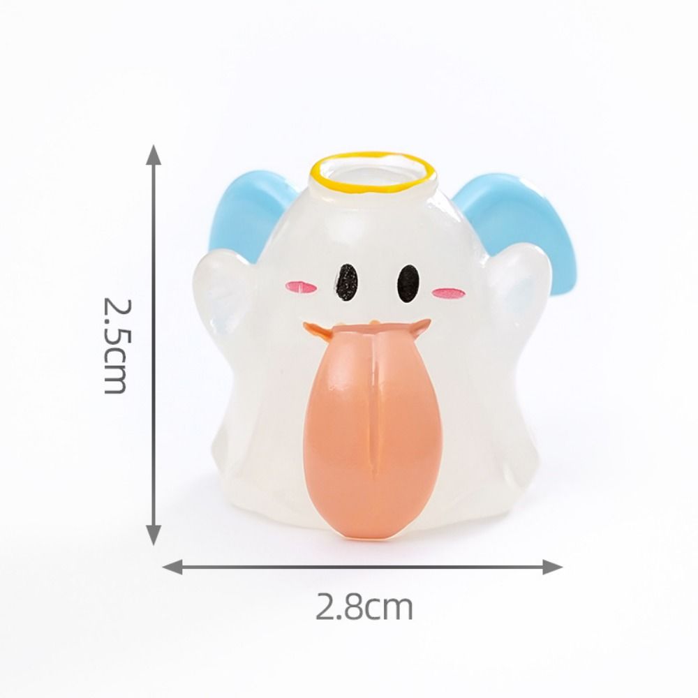 12/24PCS Micro Landscape Luminous Figures Ornament Craft Handmade Material Halloween Party