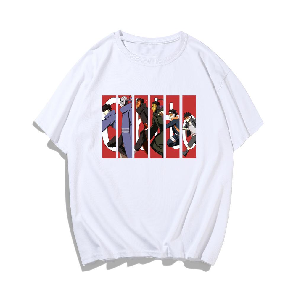 Short Sleeve T-Shirt Men s Summer Spring and Summer Trend Loose Large Size Cotton Top Japanese Cartoon Printed Medium Sleeve XXS