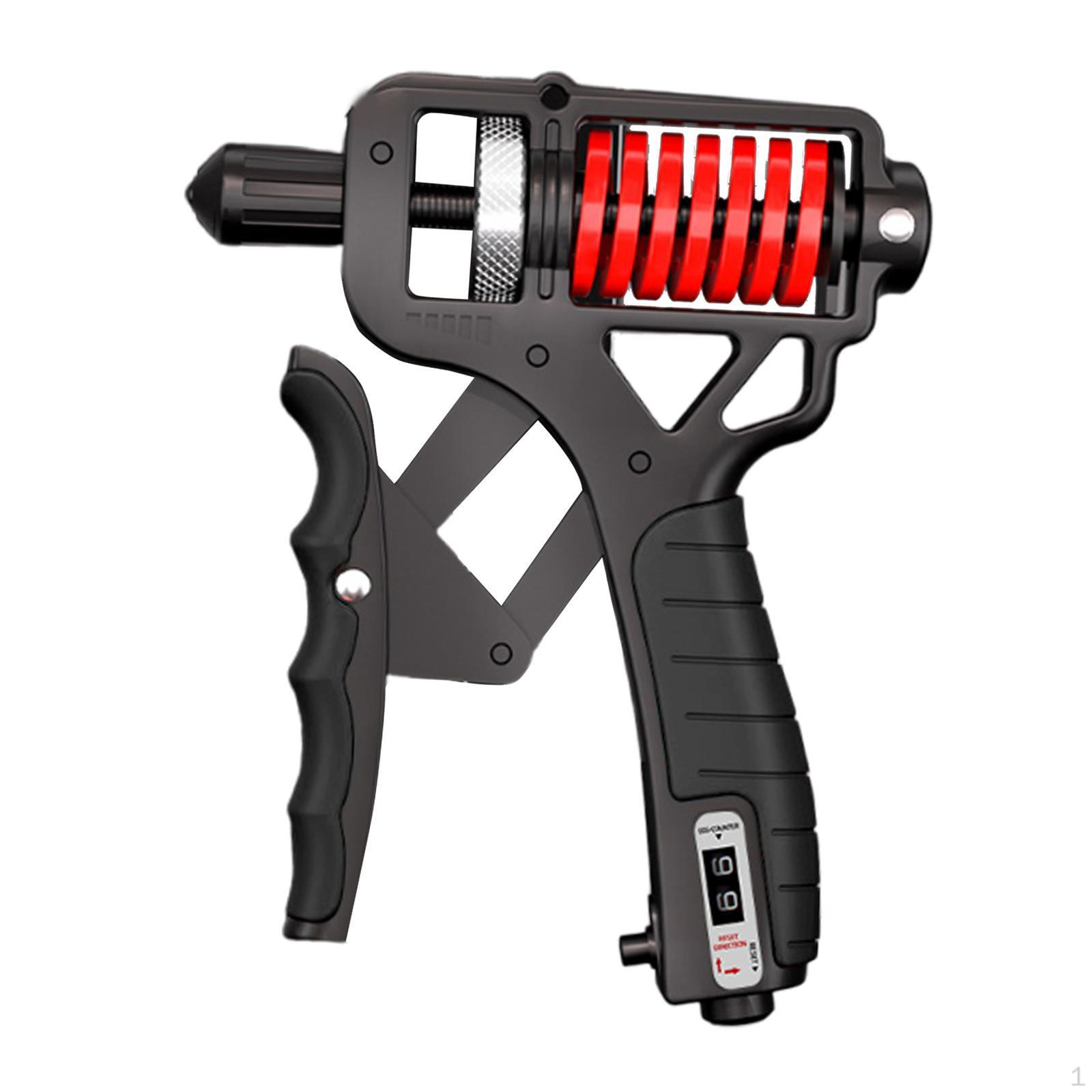 

Adjustable Handle 5-165 Kg Finger-finger with Counter for Musician чёрный