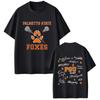 Wszystko dla Gry The Foxhole Court Palmetto State Foxes Koszulka Graficzna Męska Damska Moda Codzienny Top z Krótkim Rękawem Streetwear