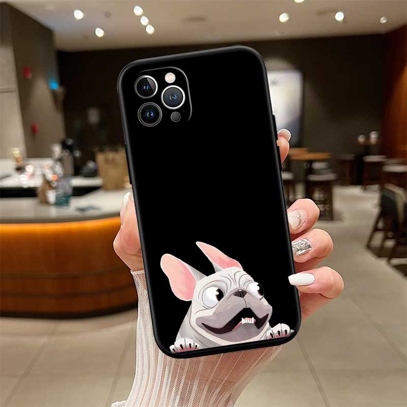 UP24 Cute Pug Dog Bull corgi Phone Case for Samsung Galaxy S20 S21 S22 Ultra FE + Plus A21S A22 A24 A25 A26 A30 A30S A31