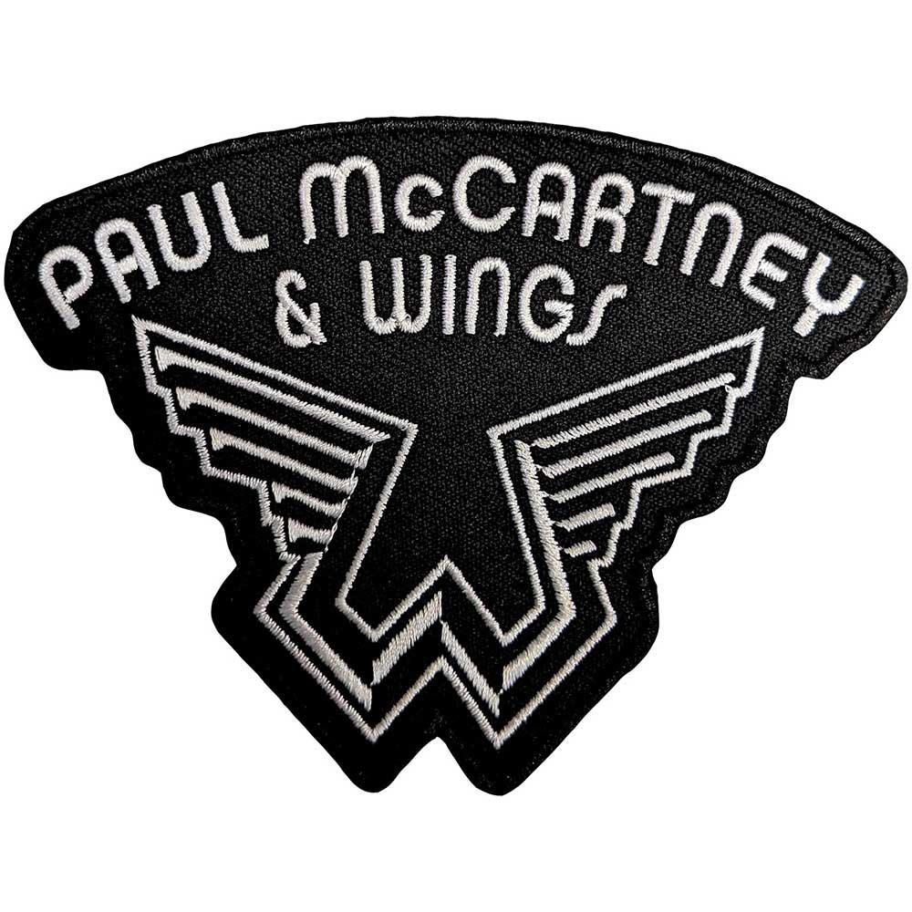 Paul McCartney & Wings Woven Logo Iron On Patch