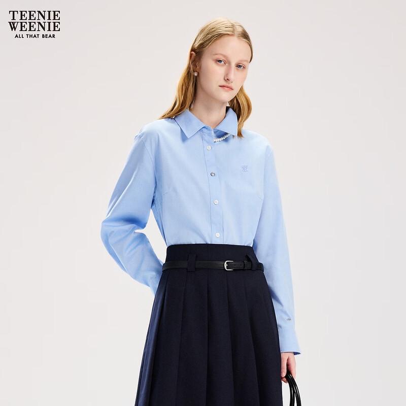 Teenie Weenie Women s Bear Letter Long Sleeve Shirt M