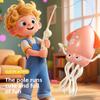 Dancing Octopus Toy With Usb Rechargeable For Kids And Educational Play