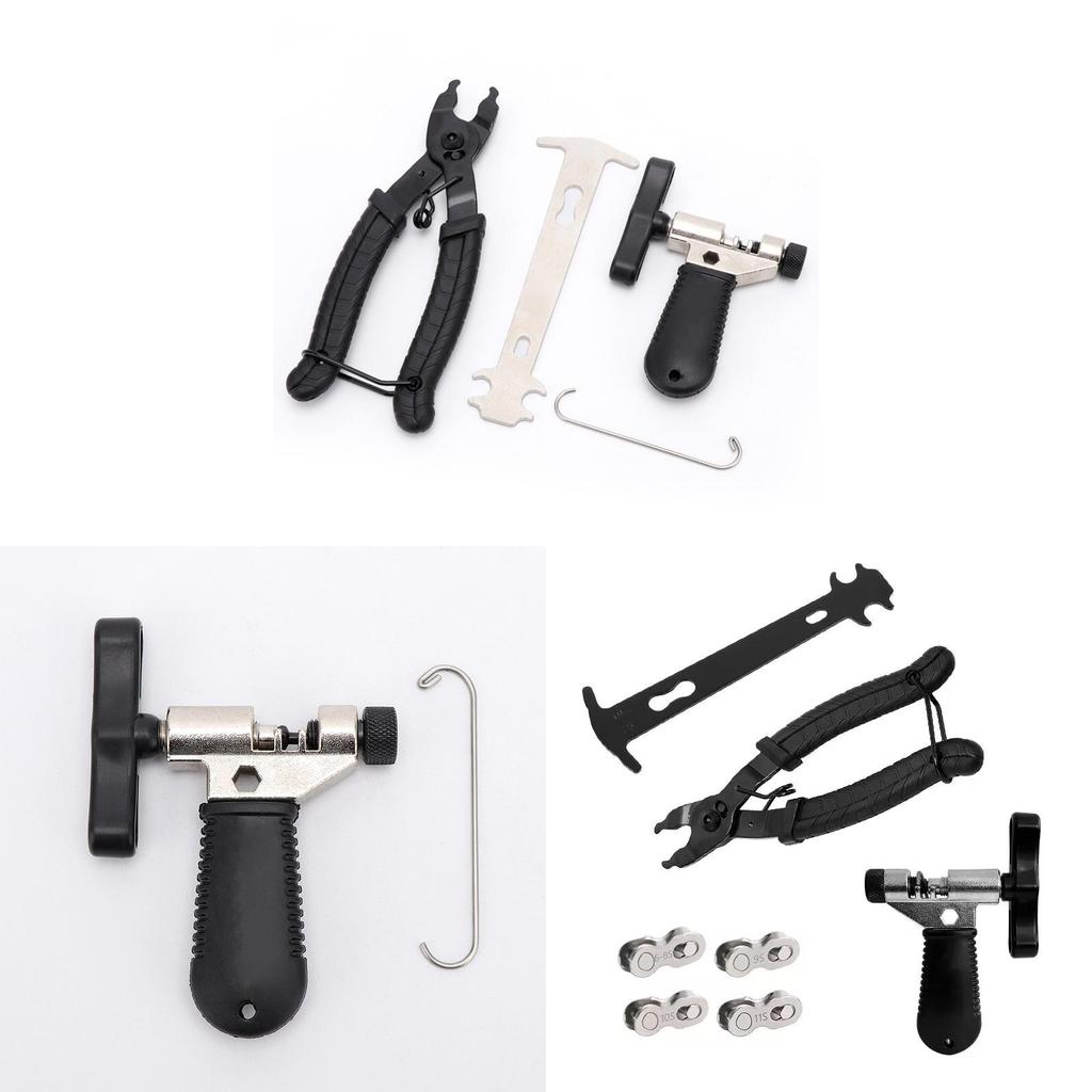Bicycle Chain Tool Kit With Steel Chain Cutter And Master Fixing Pliers For Maintenance