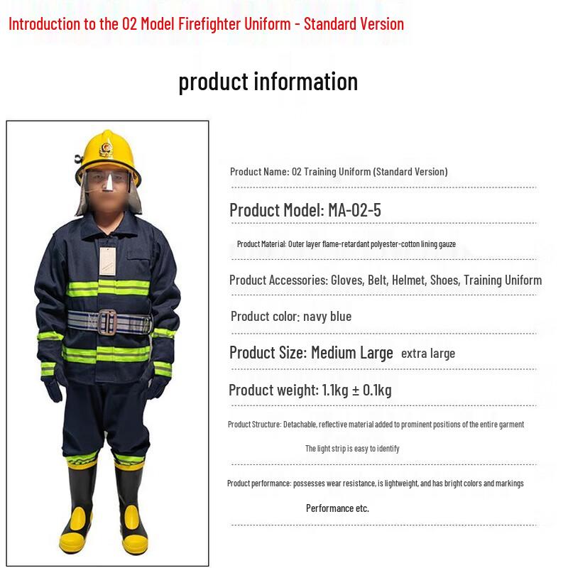 Fire Training Combat Suit Set