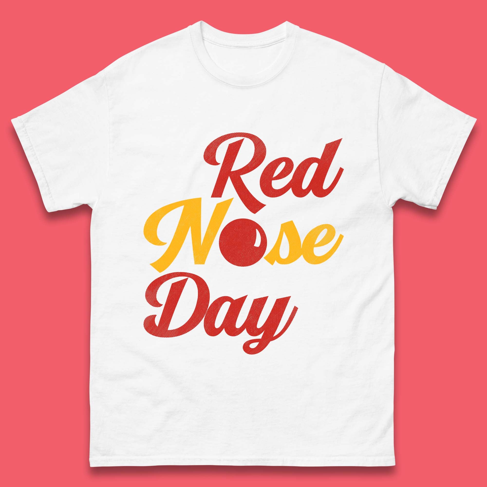 Red Nose Day Mens T-Shirt Womens Tops Tees S