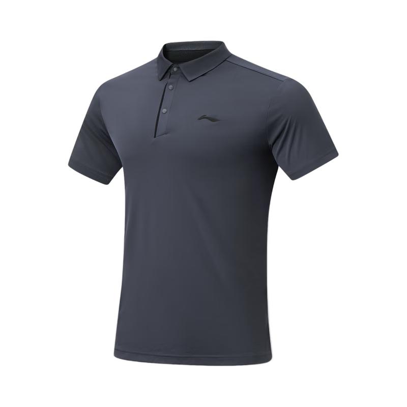 Li-Ning Men's Knit Short Sleeve Polo T-Shirt APLU255