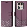 Luxury Honeycomb Leather Phone Case For Motorola Edge 30 40 Neo 50 60 Pro 70 Edge S30 X30 Card Wallet Phone Protect Cover