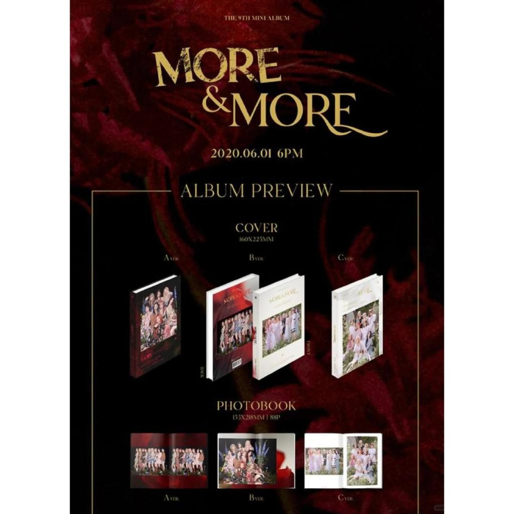 Twice 9th Mini Album [MORE & MORE]