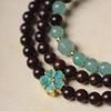 Indian Little Leaf Rosewood 108-Bead Buddhist Bracelet/Necklace - Unisex