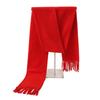 Red Scarf New Year'S Red Blessing Scarf Embroidery Logo Annual Meeting Scarf Winter Corporate Annual Meeting Opening Event Gifts